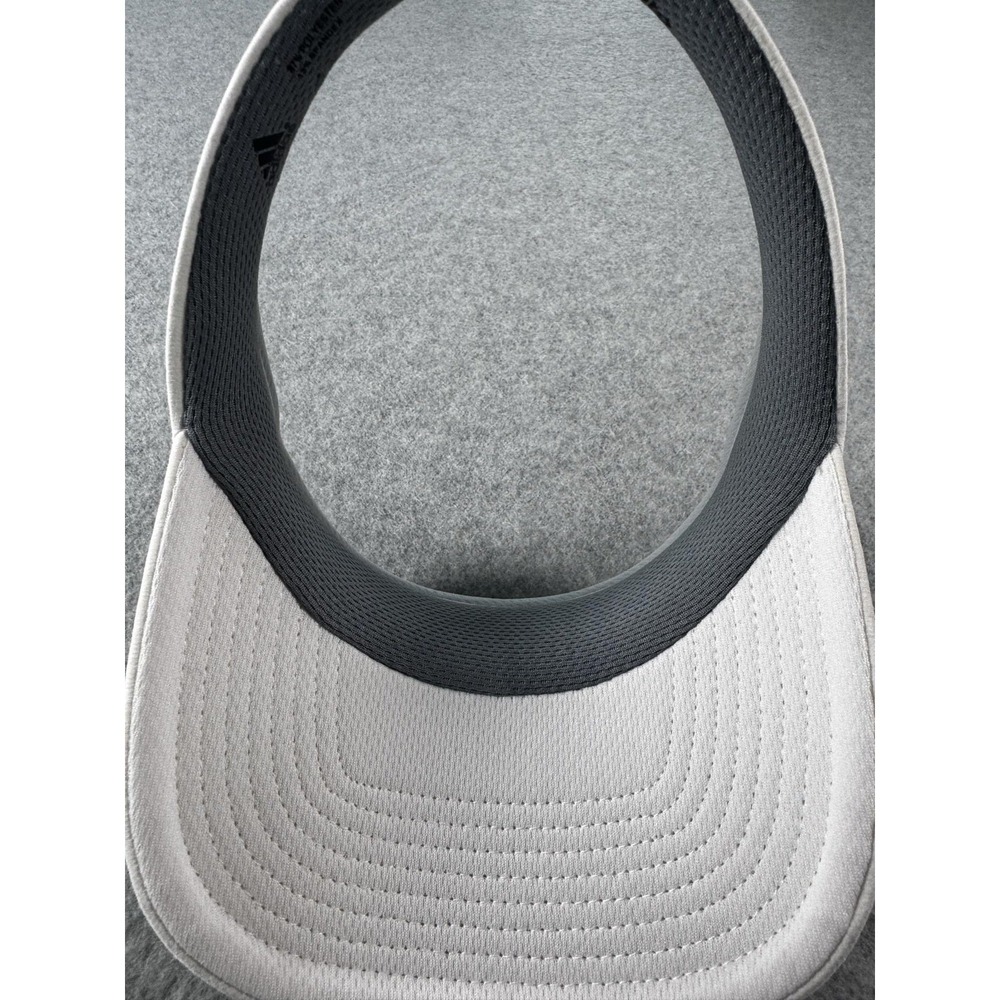 Adidas Visor Mens One Size Fits All White Climalite Golf Stretch Performance - Picture 8 of 9